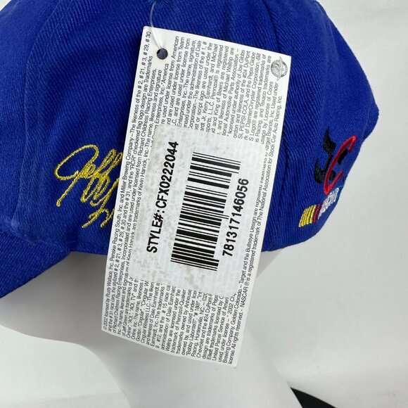 Vintage Nascar Hat Chase Authentics on Fox Hollywood Hotel Adjustable Blue Cap - Picture 9 of 16